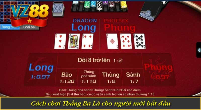 Trác Kim Hoa VZ88 – Đấu Trí Căng Não, Thắng Lớn Mỗi Ngày 6 Cách chơi Thắng Ba Lá cho người mới bắt đầu